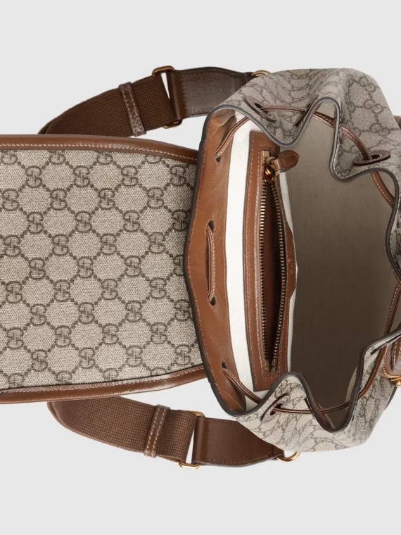 Backpack with Interlocking G