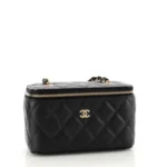Chanel Banane Waist Bag Quilted Leather