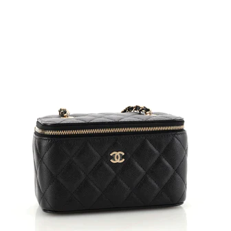 Chanel Banane Waist Bag Quilted Leather