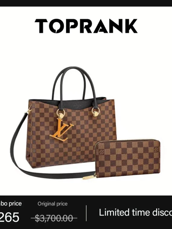 LOUIS VUITTON Riverside wallet 2-piece set deals Ref: N40050  N41661