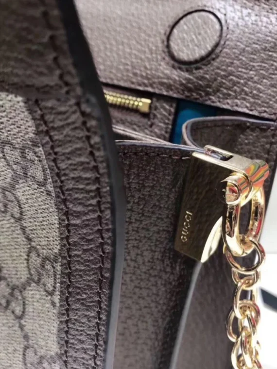 Gucci Ophidia GG medium shoulder bag 503876 Dark Coffee