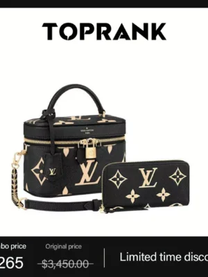 LOUIS VUITTON Vanity PM long wallet 2-piece set deals Ref: M45780  M80481