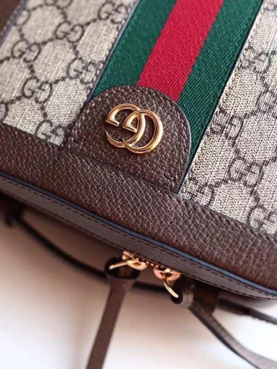 Gucci Ophidia GG mini shoulder bag 602576 Dark Coffee