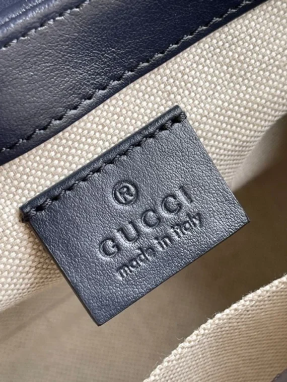 Gucci GG Marmont Multicolor Mini Top Handle Bag 583571 Pink