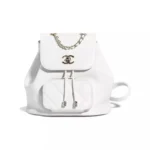 Chanel CC Zip Card Holder Quilted Iridescent Lambskin