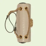 GG Marmont small crocodile shoulder bag