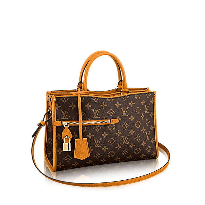 Louis Vuitton Monogram Canvas POPINCOURT MM SAFRAN IMPERIAL