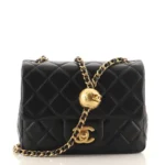 Chanel Deauville Tote Striped Raffia Small