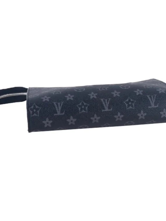 Louis Vuitton Monogram Clutches Black