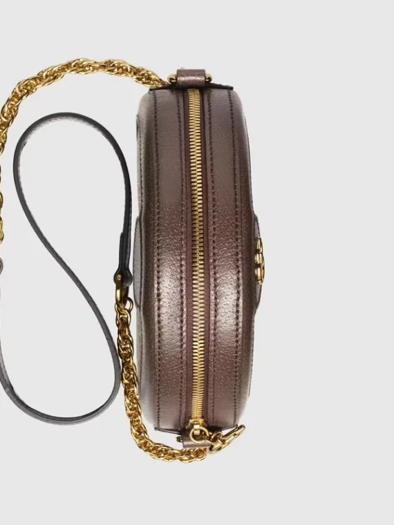 Ophidia mini GG round shoulder bag