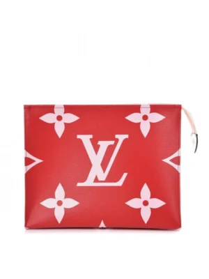 Louis Vuitton Monogram Giant Toiletry Pouch 26 Rouge