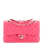 Chanel Boy Flap Bag Cube Embossed Lambskin Old Medium