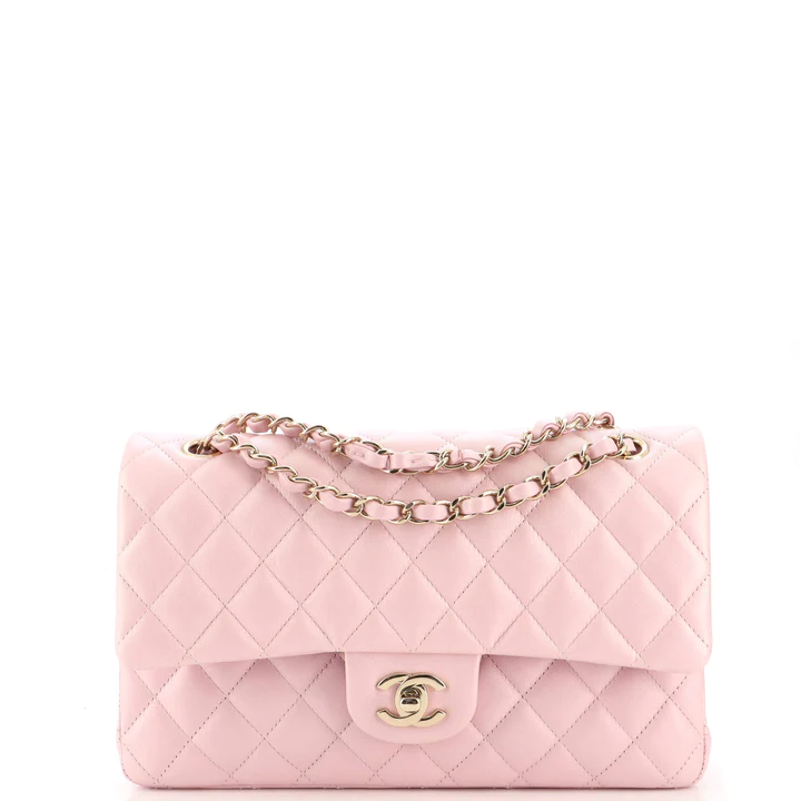 Chanel Filigree Flap Bag Quilted Caviar Small