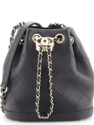 Chanel Business Affinity Flap Bag Quilted Caviar Small