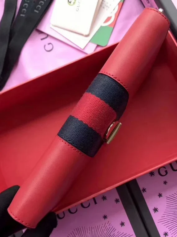 Gucci Sylvie leather zip around wallet 476083