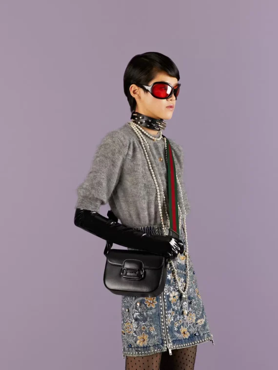 Gucci Horsebit 1955 small shoulder bag