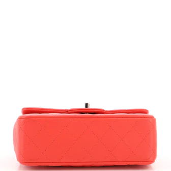 Chanel Medium Classic Double Flap Bag Rose Sakura Tweed Light Gold Hardware