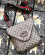 Gucci Neo Vintage GG Medium Messenger 598604 Dark Coffee