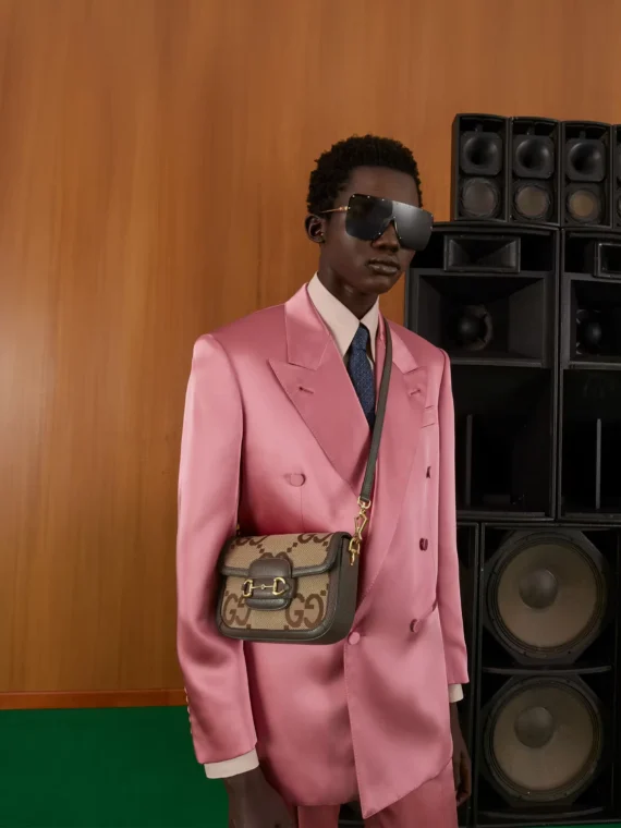 Gucci Horsebit 1955 jumbo GG mini bag