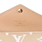 Louis Vuitton Monogram Giant Zoe Wallet Khaki