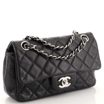 Chanel In The City Top Handle Flap Bag Mixed Quilt Calfskin Medium
