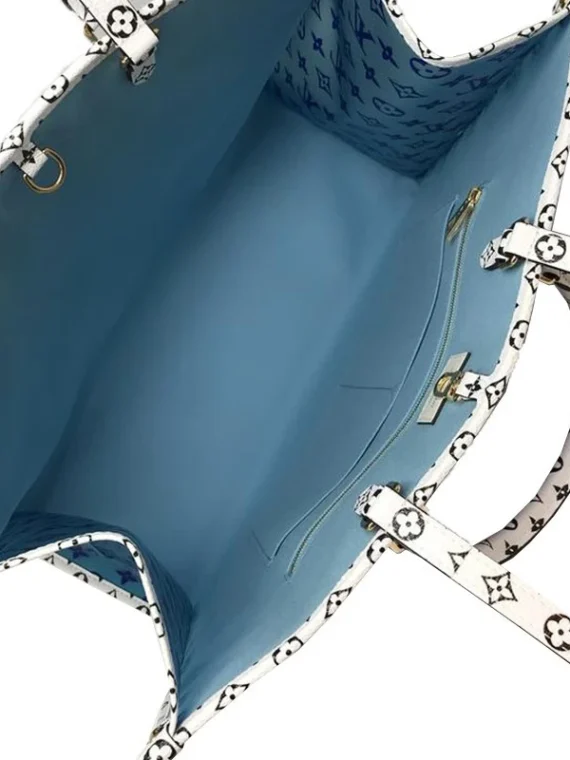 Louis Vuitton Monogram Giant Onthego Capri Blue Coated Canvas To