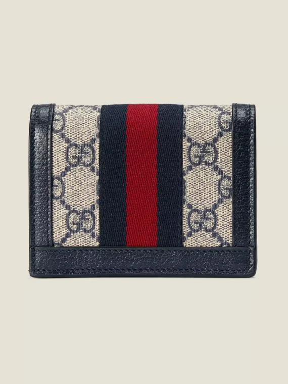 Ophidia GG card case wallet