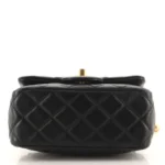 Chanel Deauville Tote Striped Raffia Small
