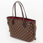 Louis Vuitton N51109 Neverfull PM Shoulder Bag Damier Ebene Canvas
