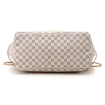 Louis Vuitton N51108 Neverfull GM Shoulder Bag Damier Azur Canvas
