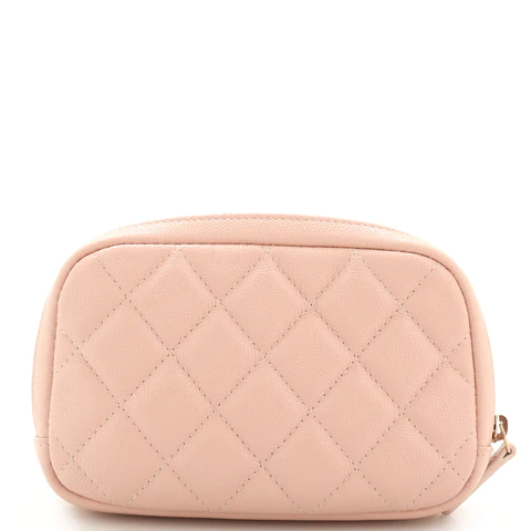 Chanel Canvas Large Deauville Pearl Tote Bag