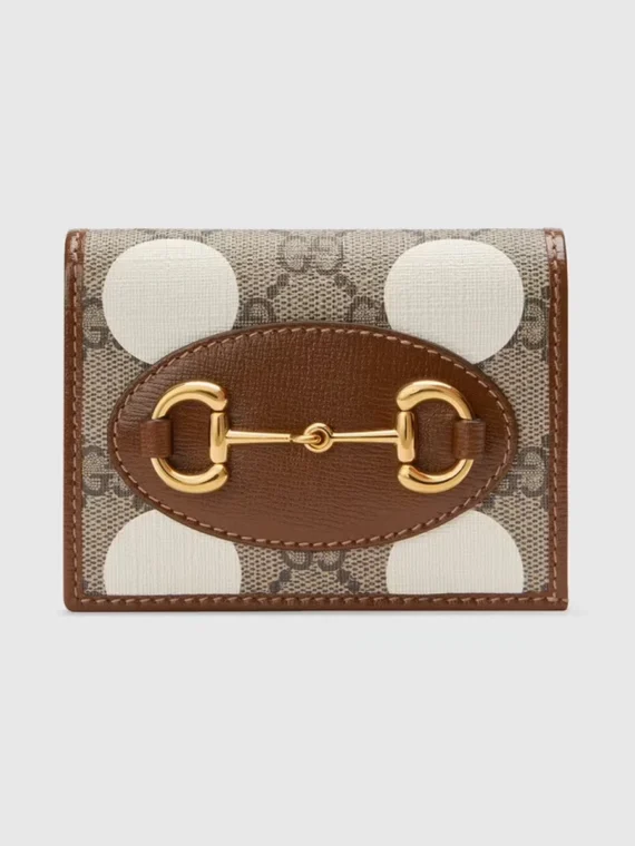 Horsebit 1955 card case wallet