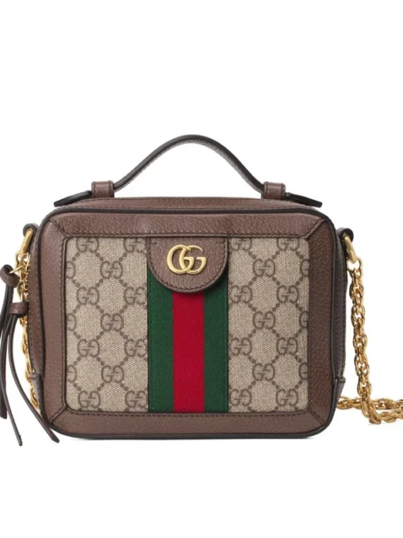 Gucci Ophidia GG mini shoulder bag 602576 Dark Coffee