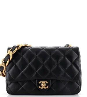 Pre-owned Chanel Jumbo Classic Double Flap Bag Black Caviar Gold Hardware