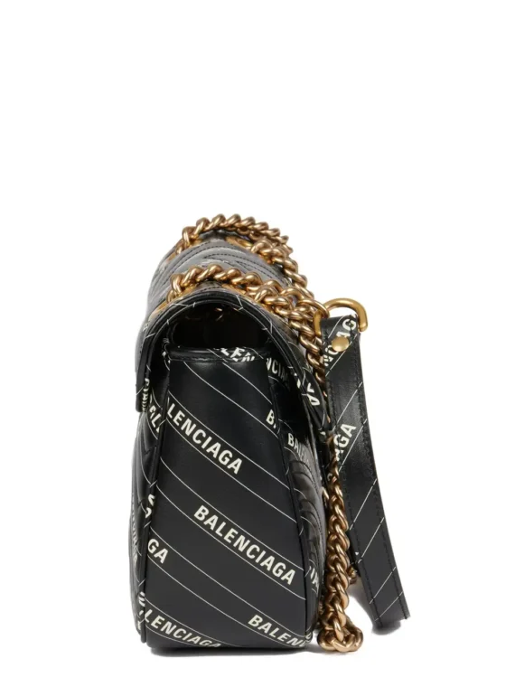 Gucci x Balenciaga The Hacker Project Small GG Marmont Bag – Black