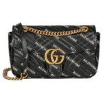 Gucci x Balenciaga The Hacker Project Small GG Marmont Bag – Black