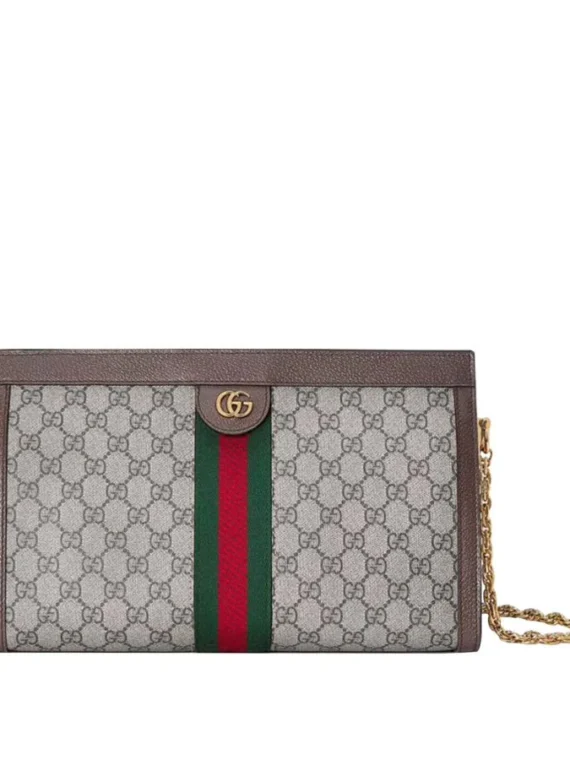 Gucci Ophidia GG medium shoulder bag 503876 Dark Coffee