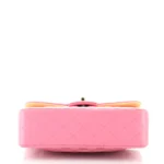 Chanel Classic Single Flap Bag Quilted Iridescent Lambskin Mini