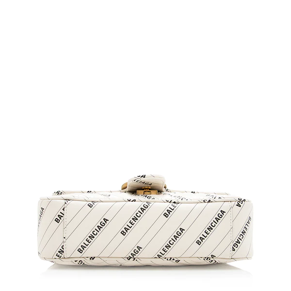 Gucci x Balenciaga The Hacker Project Small GG Marmont Bag – white