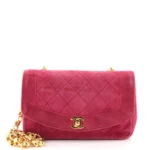 Chanel Medium Boy Bag Red Lambskin Antique Gold Hardware