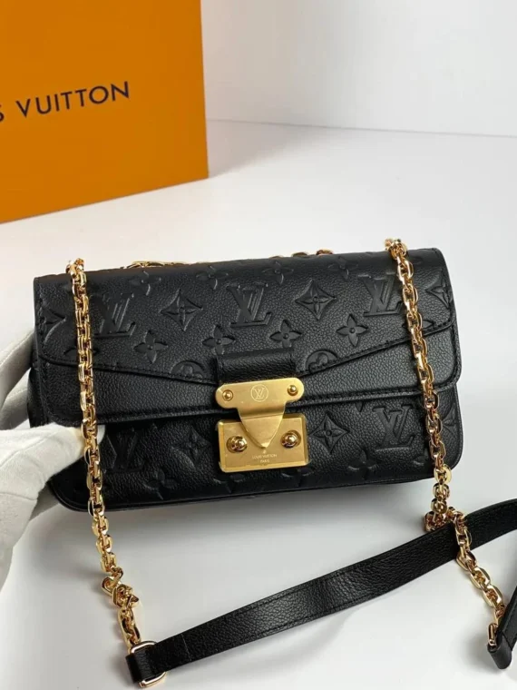 Louis Vuitton Marceau Chain Bag Black M46200