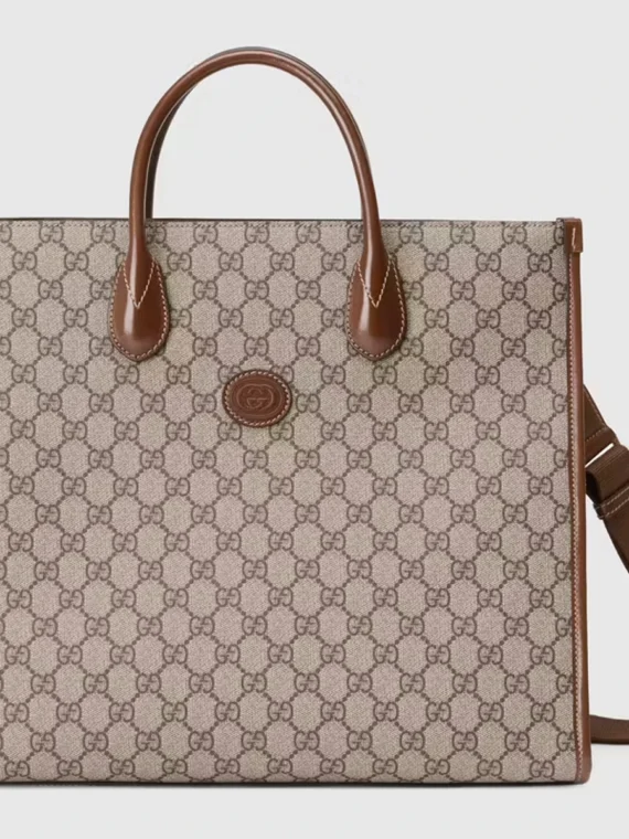GUCCI tote with Interlocking
