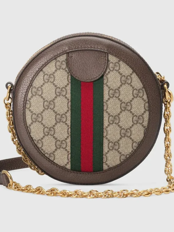 Ophidia mini GG round shoulder bag