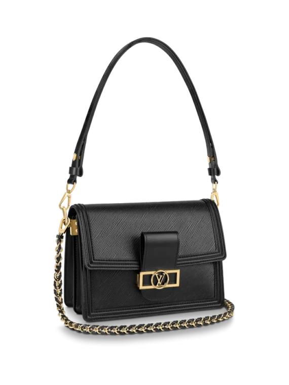 Louis vuitton Dauphine NV MM in Black