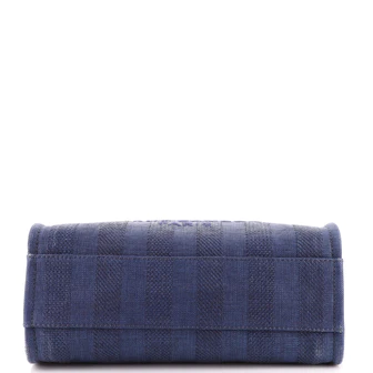 Chanel Puffy CC Flap Bag Chevron Caviar Large