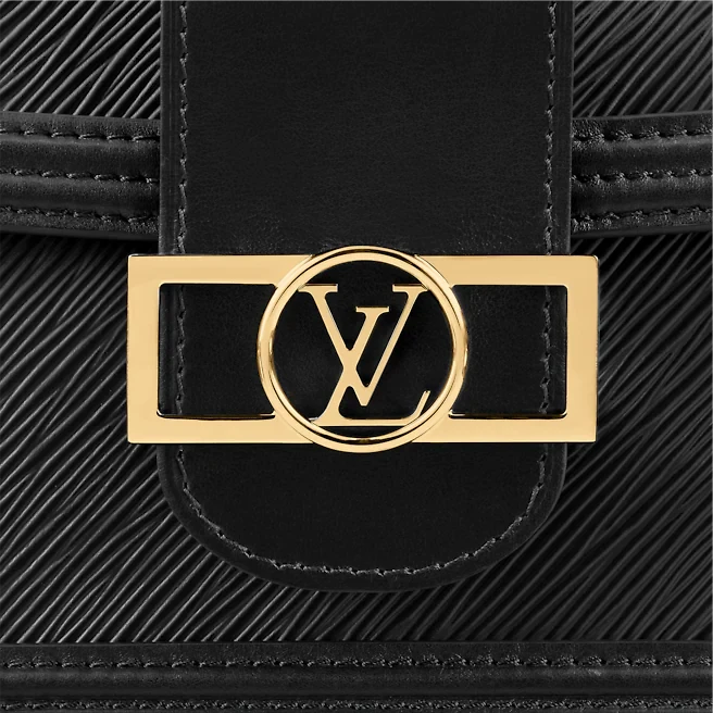 Louis vuitton Dauphine NV MM in Black