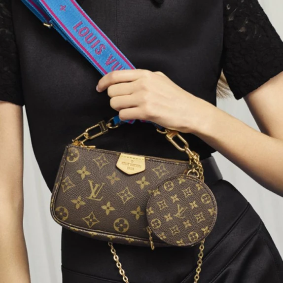 Louis Vuitton Multi-Pochette Accessoires BLUE