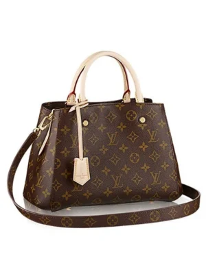 Louis Vuitton M41055 Montaigne BB Tote Bag Monogram Canvas