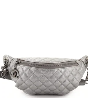 Chanel 19 Belt Bag Quilted Leather
