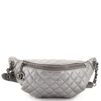 Chanel 19 Belt Bag Quilted Leather